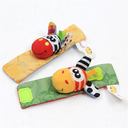 Cute Stuffed Animals Baby Rattle Socks