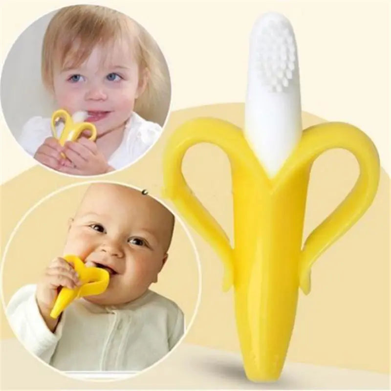 Banana Shape Silicone Teether