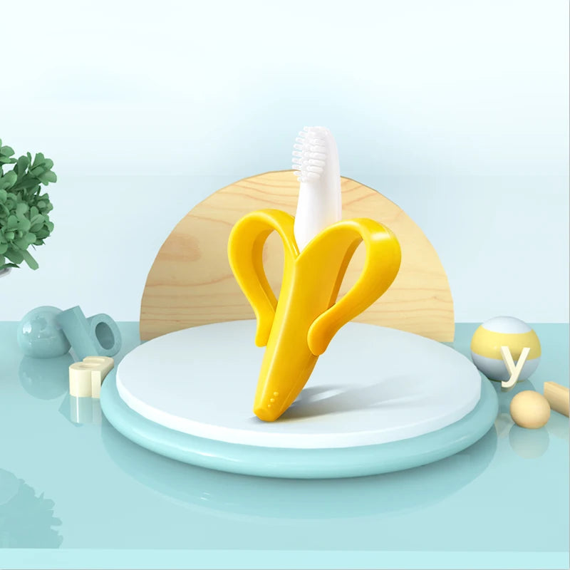 Banana Shape Silicone Teether