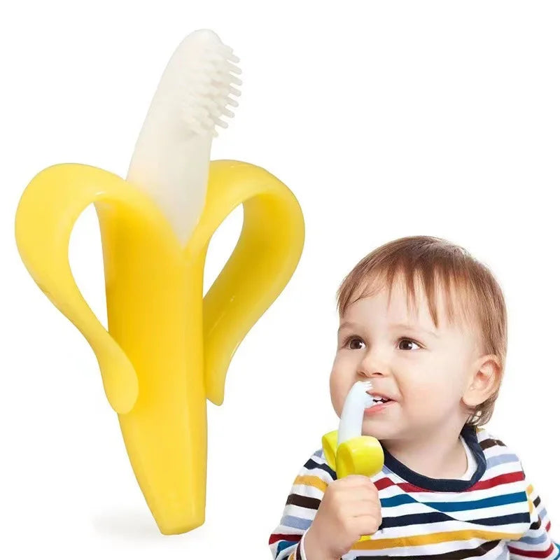 Banana Shape Silicone Teether